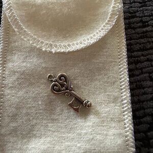 James Avery Silver Key Charm - Silver